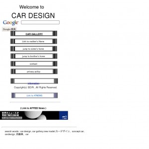 Welcome to CAR DESIGN